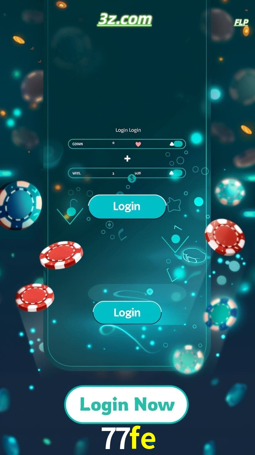 Tela de login do 77fe cassino online Brasil para apostas seguras e rápidas